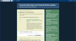 Desktop Screenshot of cincinnatimarketupdate.blogspot.com