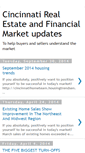 Mobile Screenshot of cincinnatimarketupdate.blogspot.com