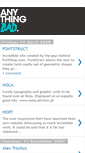 Mobile Screenshot of anythingbad.blogspot.com