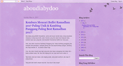 Desktop Screenshot of aboudiabydoo.blogspot.com