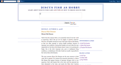 Desktop Screenshot of discus-fish-hobby.blogspot.com