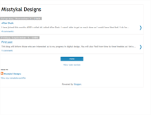 Tablet Screenshot of misstykaldesigns.blogspot.com