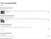 Tablet Screenshot of corruptedpriest.blogspot.com