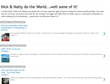 Tablet Screenshot of nickandnattydotheworld.blogspot.com