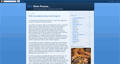 Desktop Screenshot of entrepausas.blogspot.com