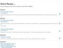 Tablet Screenshot of entrepausas.blogspot.com