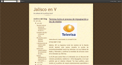 Desktop Screenshot of jaliscoenv.blogspot.com