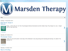 Tablet Screenshot of marsdentherapy.blogspot.com