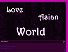 Tablet Screenshot of loveasianworld.blogspot.com