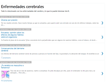 Tablet Screenshot of enfermedadescerebrales.blogspot.com