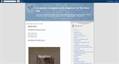 Desktop Screenshot of lexigramanagram.blogspot.com