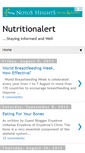 Mobile Screenshot of nutritionalert.blogspot.com
