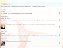 Tablet Screenshot of expresiones1.blogspot.com