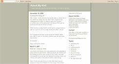 Desktop Screenshot of admitmykid.blogspot.com