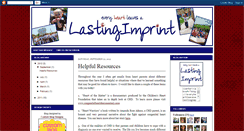Desktop Screenshot of everyheartleavesalastingimprint.blogspot.com