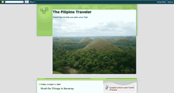 Desktop Screenshot of filipinatraveler.blogspot.com