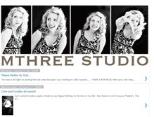 Tablet Screenshot of mthreestudio.blogspot.com