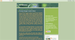 Desktop Screenshot of gsmalhotra.blogspot.com