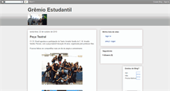 Desktop Screenshot of gremioestudantilcebrasil.blogspot.com