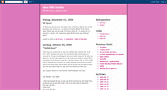 Desktop Screenshot of denlilleboble.blogspot.com