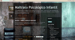 Desktop Screenshot of maltratopsicolgicoinfantil.blogspot.com