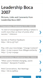 Mobile Screenshot of leadershipboca2007.blogspot.com