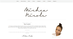 Desktop Screenshot of michea-nicole.blogspot.com