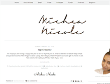 Tablet Screenshot of michea-nicole.blogspot.com