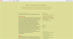 Desktop Screenshot of cfarrow.blogspot.com