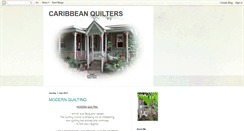 Desktop Screenshot of caribbeanquilters.blogspot.com