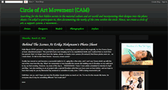 Desktop Screenshot of circleofartmovement.blogspot.com