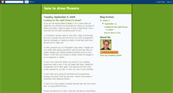 Desktop Screenshot of how-to-draw-your-flowers.blogspot.com