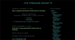 Desktop Screenshot of live-streaming-soccer-tv.blogspot.com