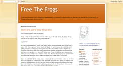 Desktop Screenshot of freethefrogs.blogspot.com