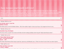 Tablet Screenshot of familytestedrecipes.blogspot.com