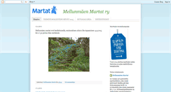 Desktop Screenshot of mellunmaenmartat.blogspot.com