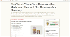 Desktop Screenshot of bio-chemic-tissue-salts.blogspot.com