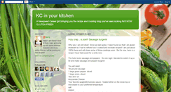 Desktop Screenshot of kcinyourkitchen.blogspot.com