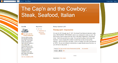 Desktop Screenshot of capnandthecowboy.blogspot.com