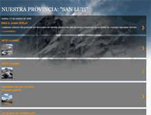 Tablet Screenshot of nuestraprovinciasanluis.blogspot.com