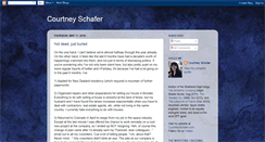 Desktop Screenshot of courtney-schafer.blogspot.com