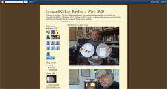 Desktop Screenshot of leonardcohenbirdonawiredvd.blogspot.com