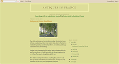 Desktop Screenshot of antiquesinfrance.blogspot.com