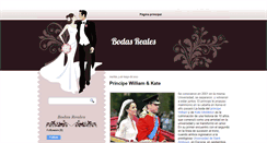 Desktop Screenshot of bodasreales.blogspot.com