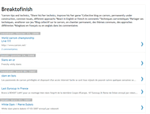 Tablet Screenshot of breaktofinish.blogspot.com