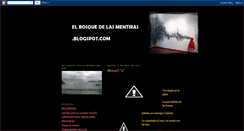 Desktop Screenshot of elbosquedelasmentiras.blogspot.com