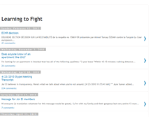 Tablet Screenshot of learningtofight.blogspot.com