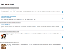Tablet Screenshot of ositoperezoso.blogspot.com