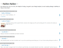 Tablet Screenshot of havenhaven.blogspot.com