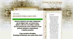 Desktop Screenshot of linhasdasociologiajuridica.blogspot.com
